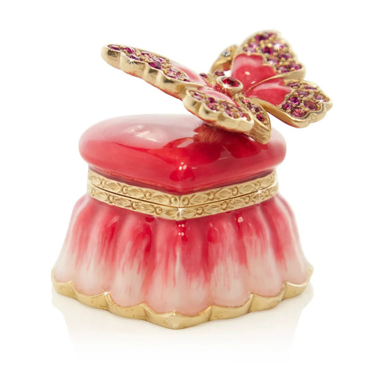 Jay Strongwater Boxes - Mini Heart Box SDH7438-256 | LaViano