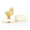 Jay Strongwater Boxes - Sawyer Chick Round Porcelain Box