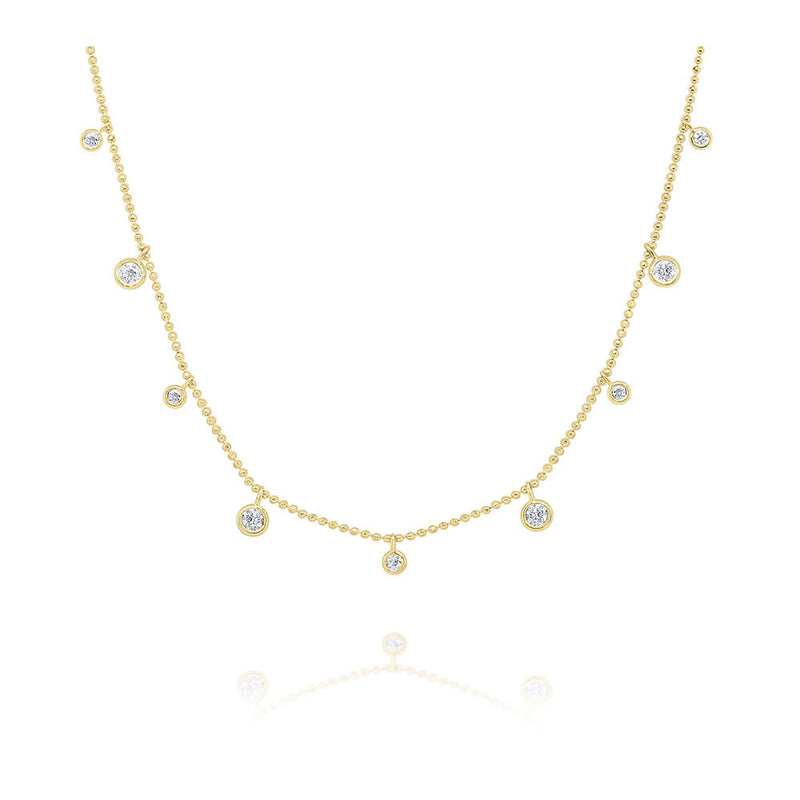 KC Designs 14k Gold and Diamond Drops Necklace