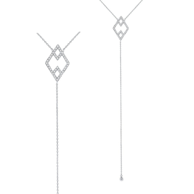 KC Designs Necklaces - 14K White Gold Diamond Necklace 