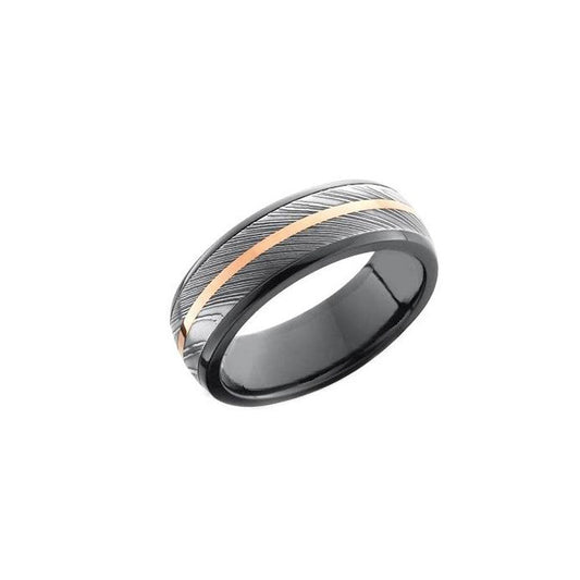 Lashbrook Designs - Damascus Wedding Band | LaViano Jewelers