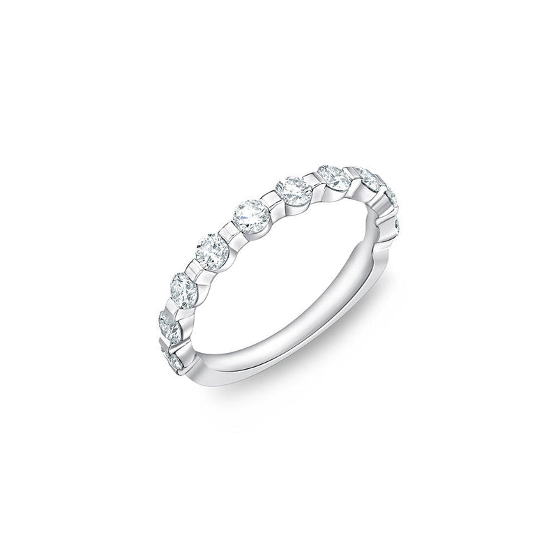 lavianojewelers - Platinum Diamond Wedding Band | LaViano 