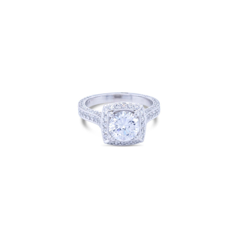 LaViano Jewelers Rings - 1.29cts Platinum and Diamond Semi 
