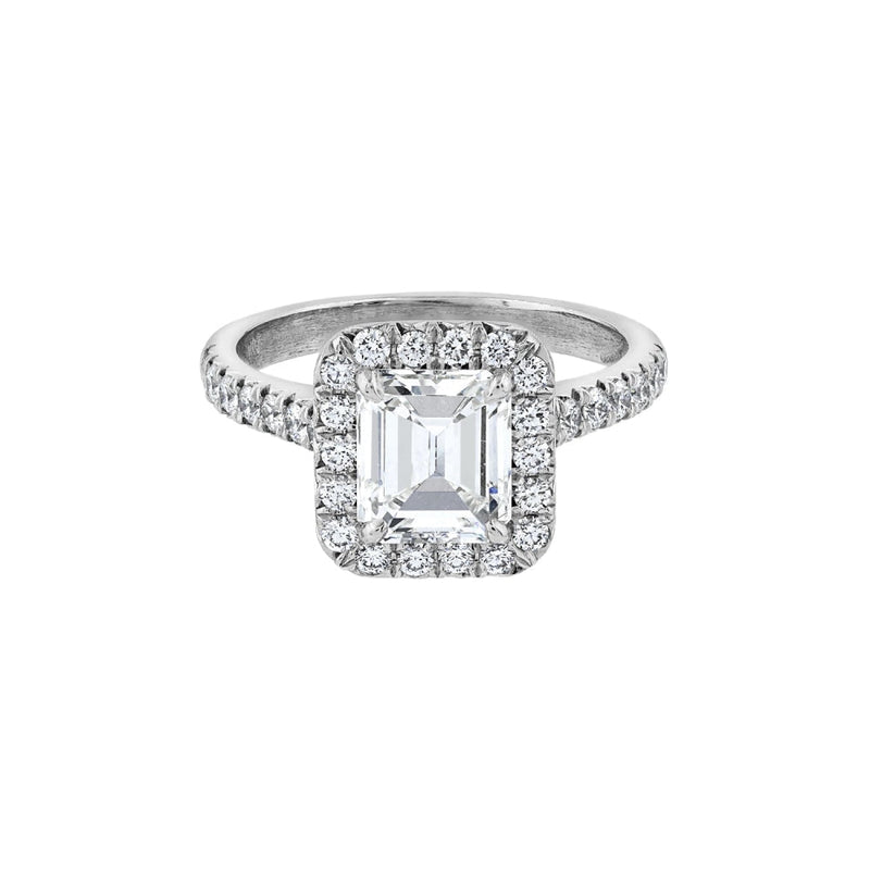 LaViano Jewelers Engagement Rings - 1.58 Carat Emerald Cut