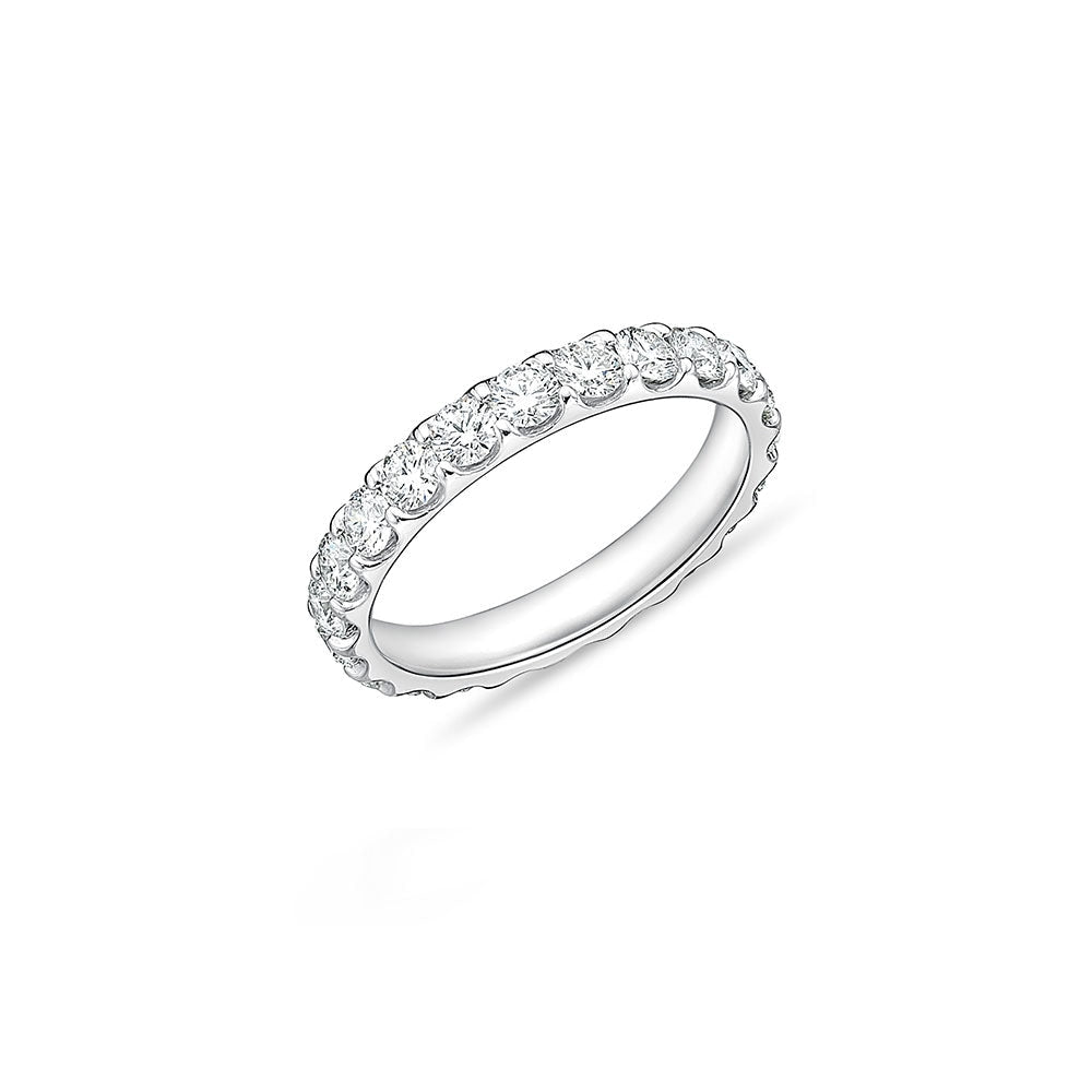 lavianojewelers - Platinum Diamond Wedding Band | LaViano 