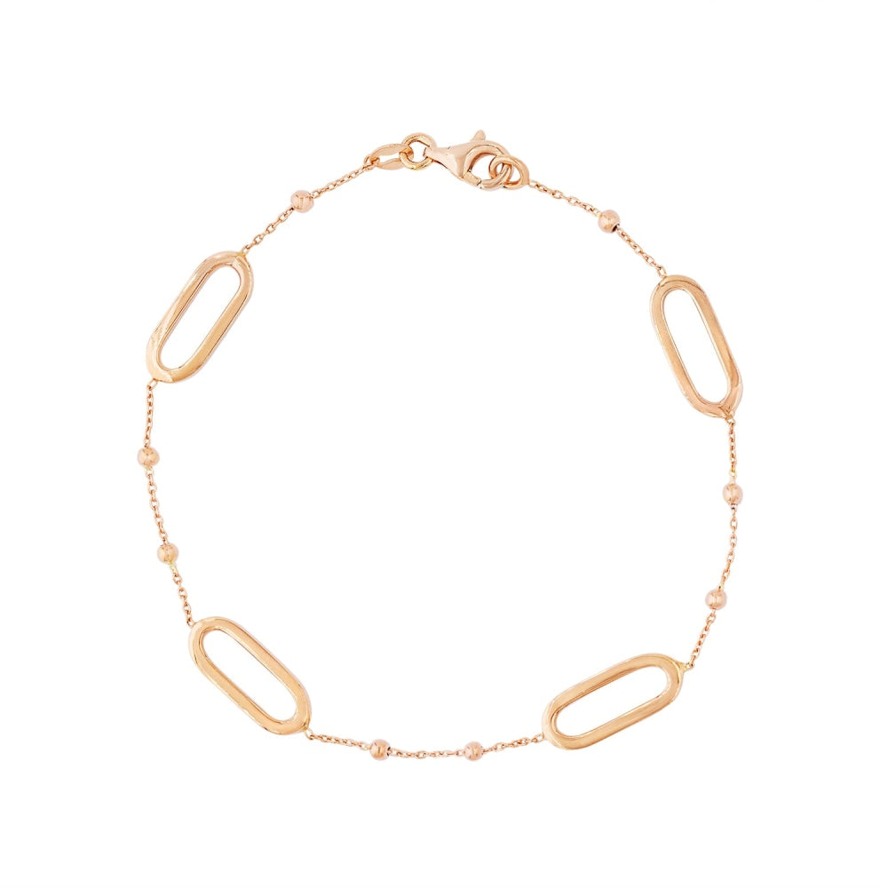 LaViano Jewelers Bracelets - 14K Rose Gold Bracelet |