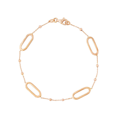 LaViano Jewelers Bracelets - 14K Rose Gold Bracelet |