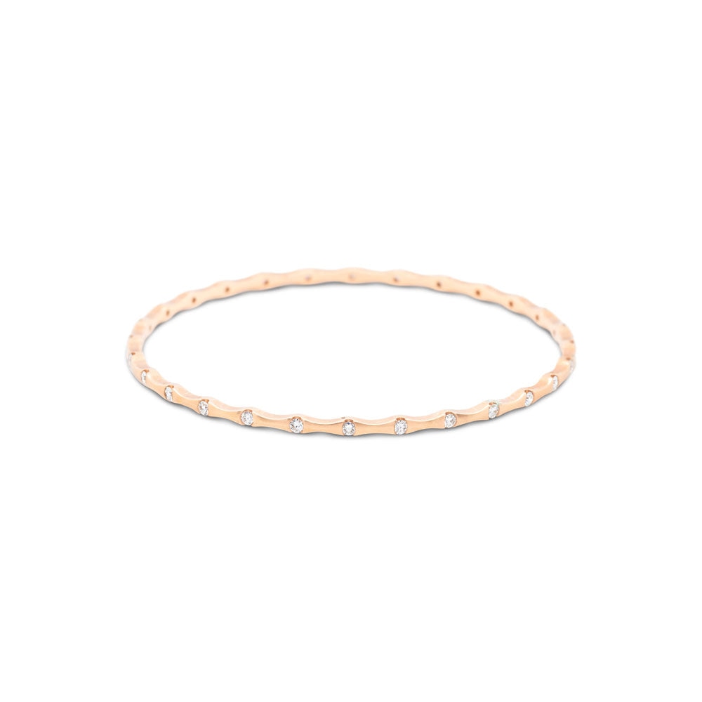LaViano Jewelers 14K Rose Gold Diamond Bracelet