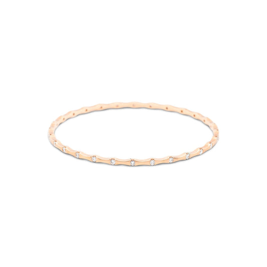LaViano Jewelers 14K Rose Gold Diamond Bracelet