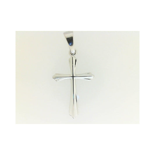 LaViano Jewelers Charms & Pendants - 14K White Gold Cross | 