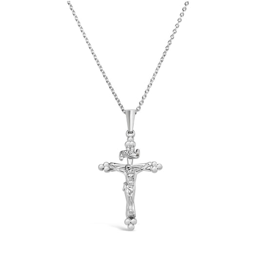 LaViano Jewelers - 14K White Gold Cross | LaViano Jewelers 