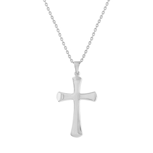 LaViano Jewelers Necklaces - 14K White Gold Cross | LaViano 