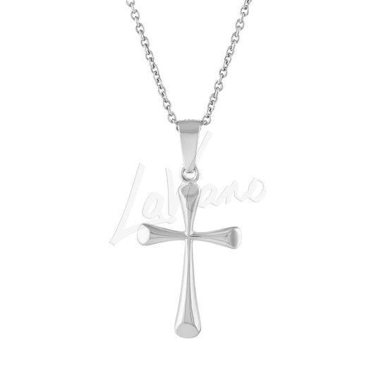 LaViano Jewelers Necklaces - 14K White Gold Cross | LaViano