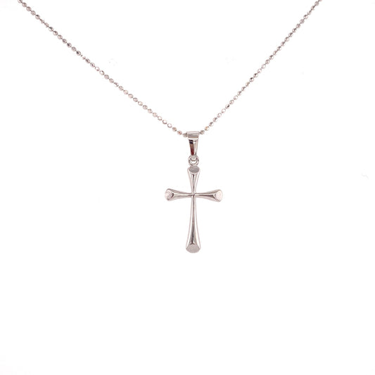 LaViano Jewelers - 14K White Gold Cross | LaViano Jewelers 