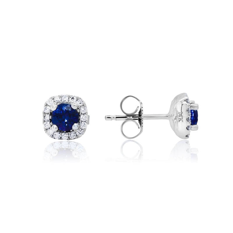 LaViano Jewelers Earrings - 14K White Gold Diamond and 