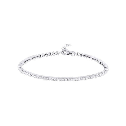 LaViano Jewelers Bracelets - 14K White Gold Diamond Bracelet