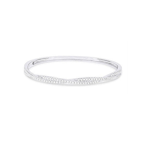 lavianojewelers - 14K White Gold Diamond Bracelet | LaViano 