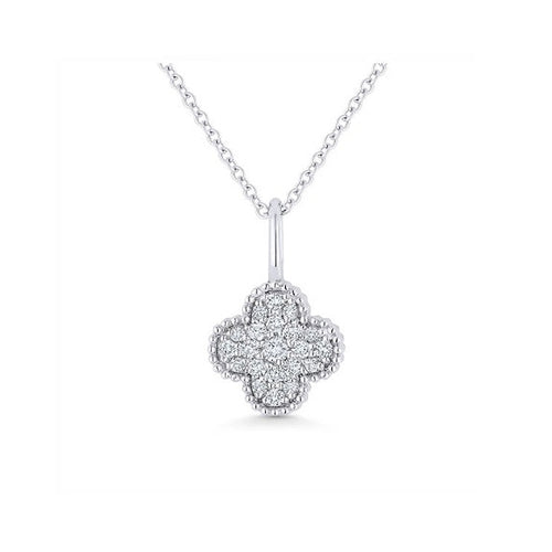 LaViano Jewelers 14K White Gold Diamond Necklace