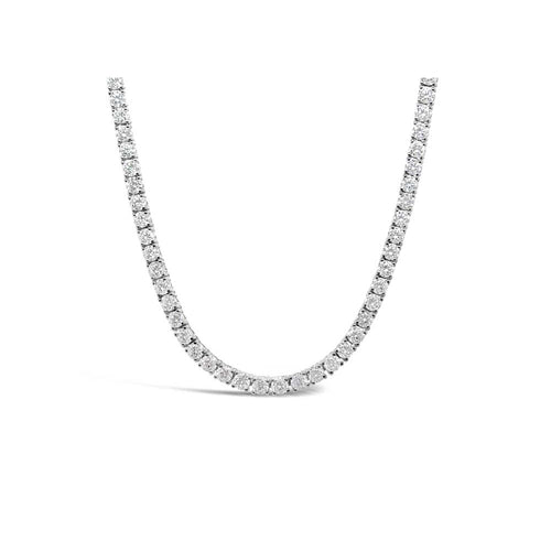 LaViano Jewelers 14K White Gold Diamond Necklace