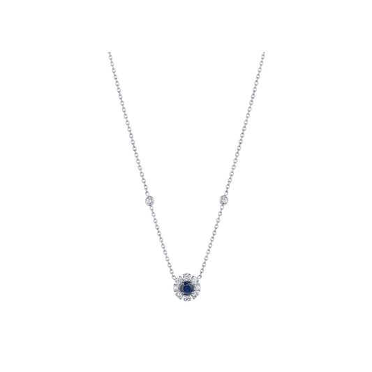 LaViano Jewelers Necklaces - 14K White Gold Diamond Necklace