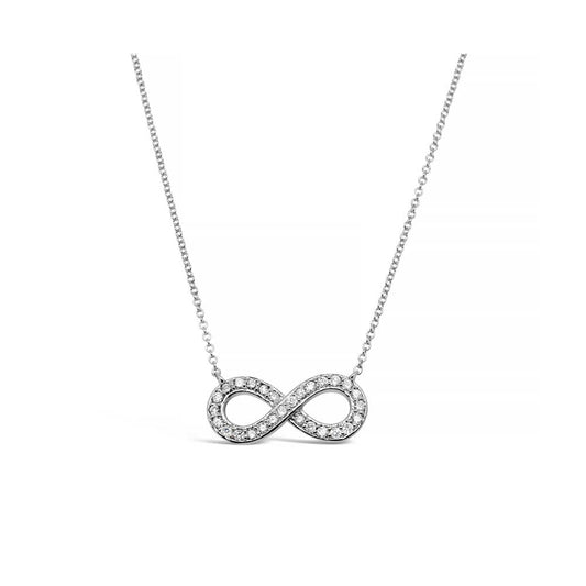 LaViano Jewelers 14K White Gold Diamond Necklace