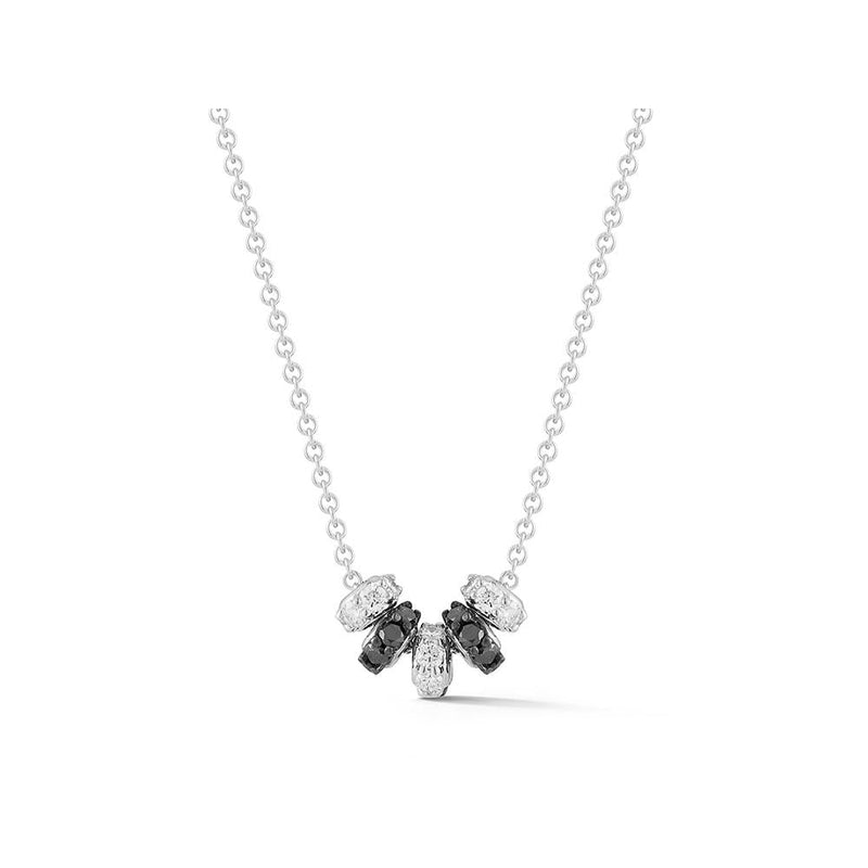 lavianojewelers - 14K White Gold Diamond Odele Necklace | 