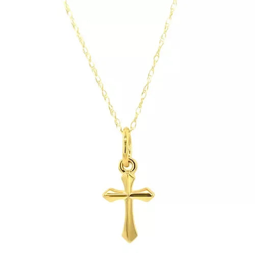 LaViano Jewelers Necklaces - 14K Yellow Gold Cross | LaViano