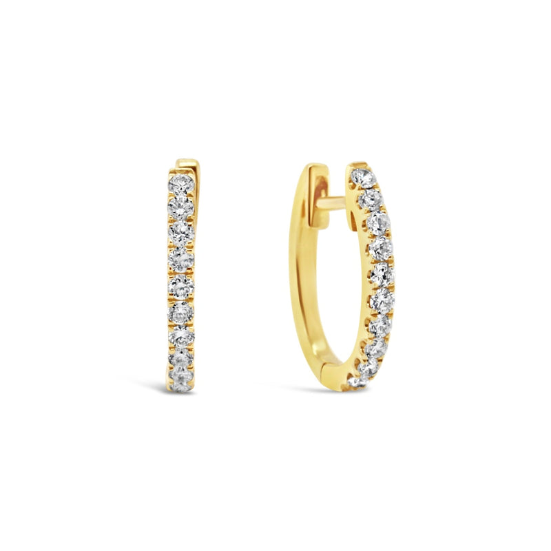 LaViano Jewelers Earrings - 14K Yellow Gold Diamond Earrings