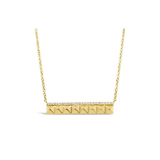 LaViano Jewelers 14K Yellow Gold Diamond Necklace (Diamonds .16cts)
