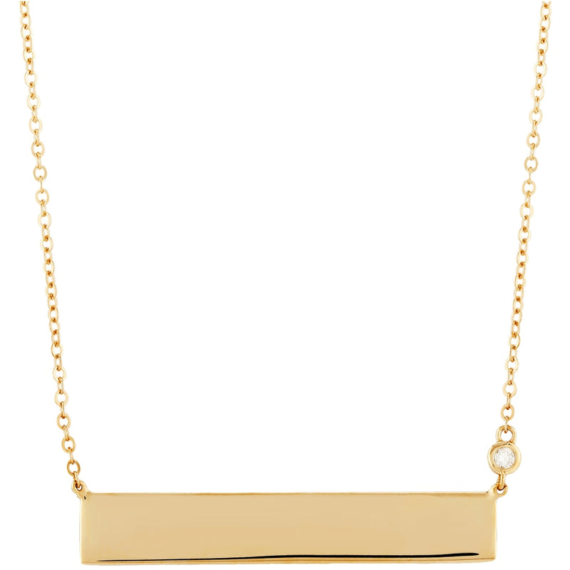 LaViano Jewelers Necklaces - 14K Yellow Gold Diamond 