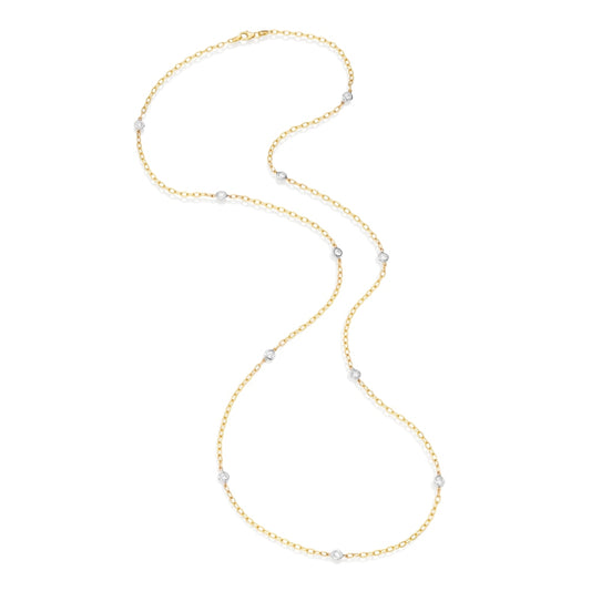 LaViano Jewelers Necklaces - 14K Yellow Gold Diamond 
