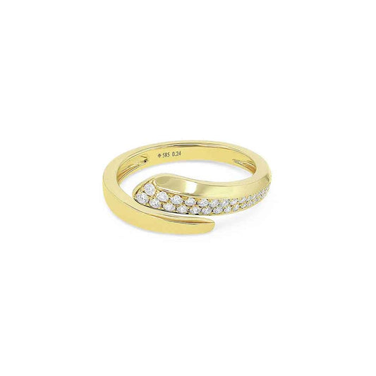 lavianojewelers - 14K Yellow Gold Diamond Ring | LaViano 