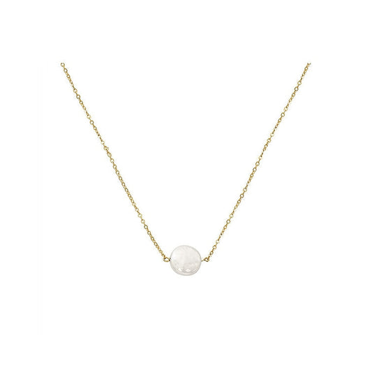 Image of 14K Yellow Gold Freshwater Pearl Necklace