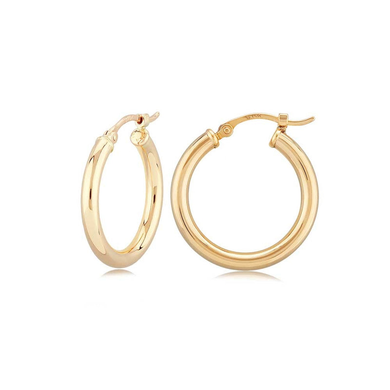 LaViano Jewelers 14K Yellow Gold Hoop Earrings