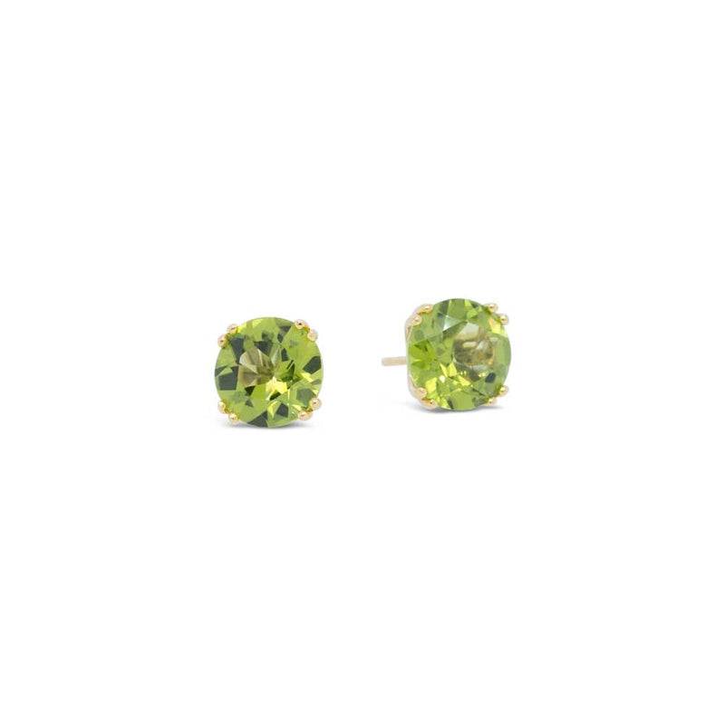 LaViano Jewelers 14K Yellow Gold Peridot Earrings