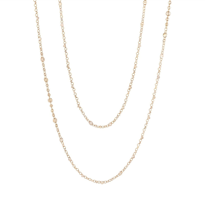 LaViano Jewelers Necklaces - 18K Rose Gold Diamond Necklace