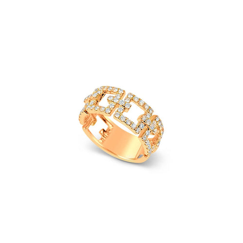 lavianojewelers - 18K Rose Gold Diamond Ring | LaViano 