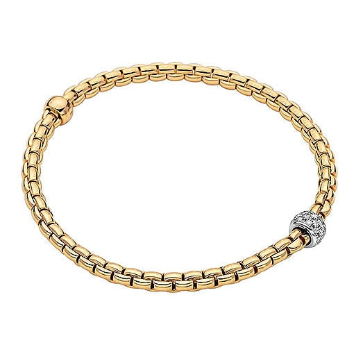 lavianojewelers - 18K Two Tone Diamond Flex’It Bracelet | 