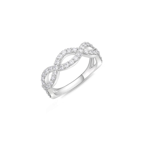 lavianojewelers - 18K White Gold Diamond Band | LaViano 