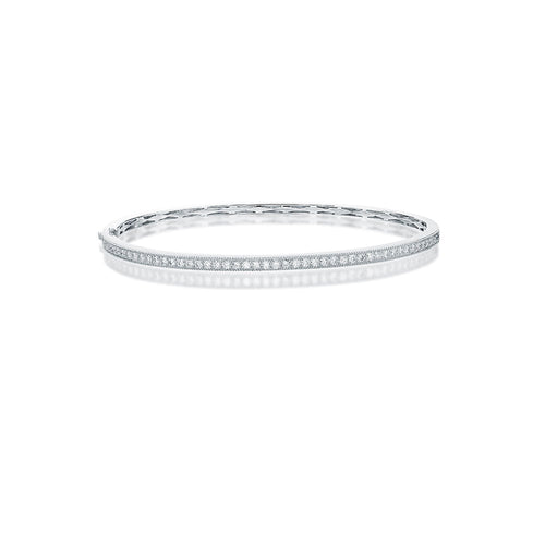 lavianojewelers - 18K White Gold Diamond Bracelet | LaViano 