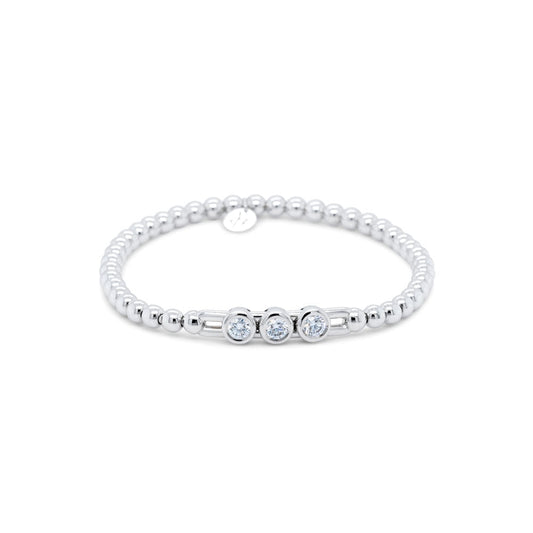 LaViano Jewelers 18K White Gold Diamond Bracelet