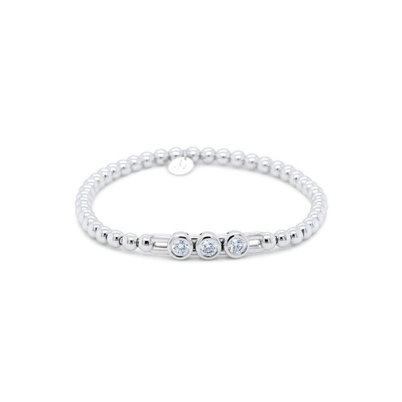 LaViano Jewelers 18K White Gold Diamond Bracelet