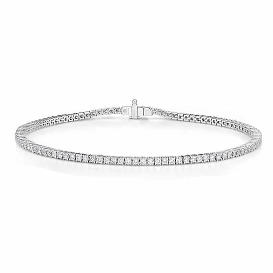 LaViano Jewelers Bracelets - 18K White Gold Diamond Bracelet