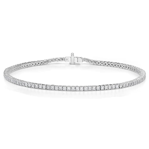 LaViano Jewelers Bracelets - 18K White Gold Diamond Bracelet