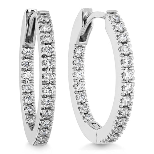 LaViano Jewelers Earrings - 18K White Gold Diamond Earrings