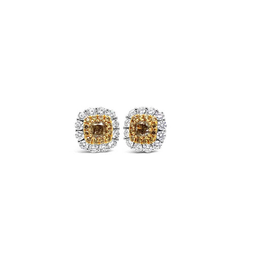 LaViano Jewelers 18K White Gold Diamond Earrings