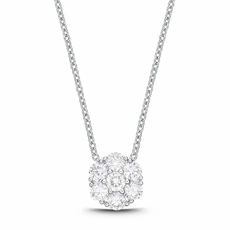 LaViano Jewelers Necklaces - 18K White Gold Diamond Necklace