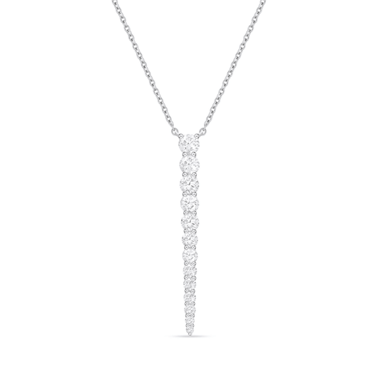 LaViano Jewelers Necklaces - 18K White Gold Diamond Necklace