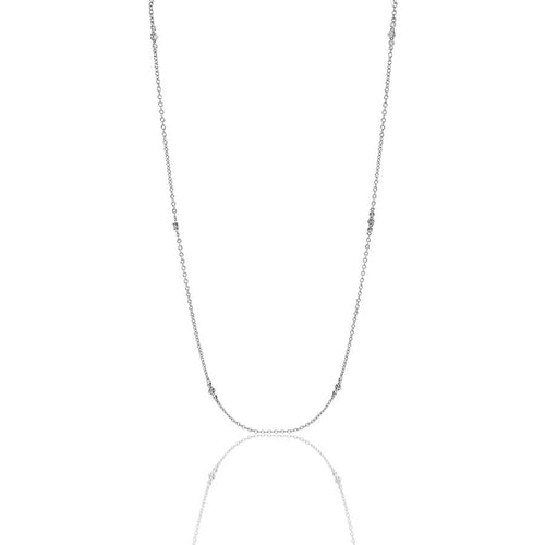 LaViano Jewelers 18K White Gold Diamond Necklace