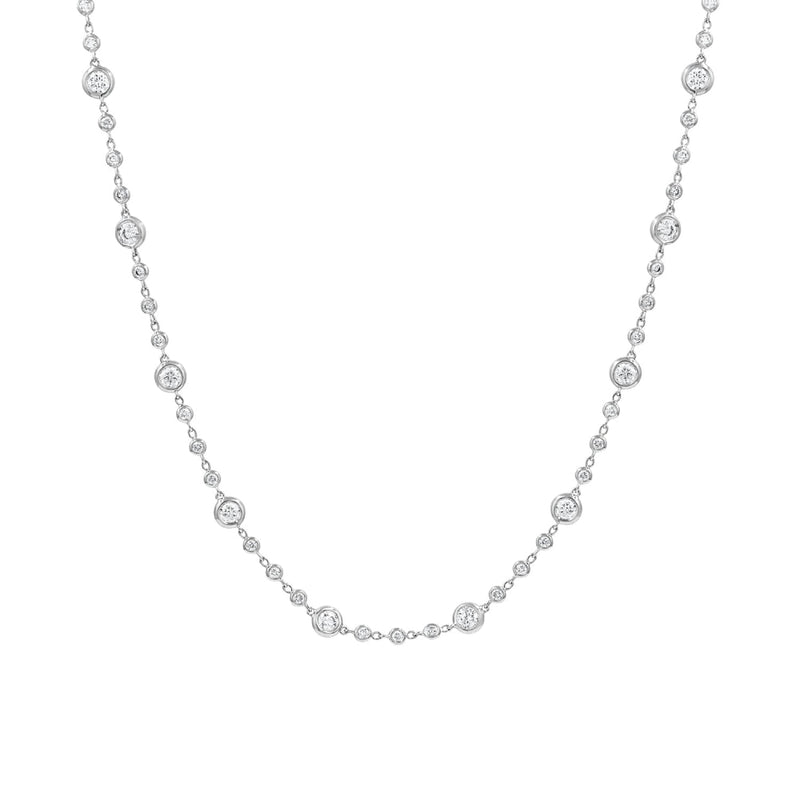 LaViano Jewelers Necklaces - 18K White Gold Diamond Necklace